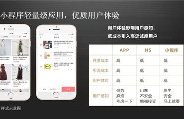 一站式服務專業定制開發電商小程序